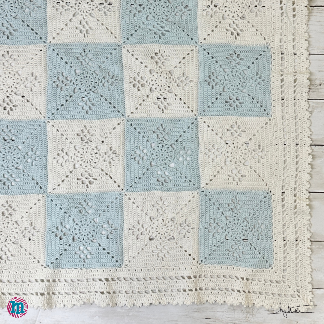 Love Granny – Mantita de bebé en Crochet  (PDF Only)
