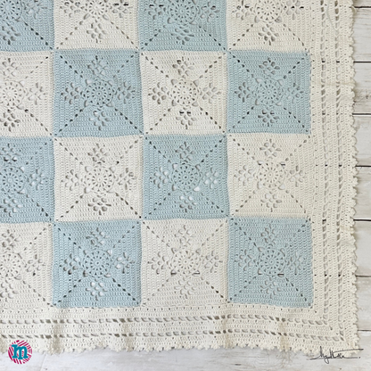 Love Granny – Mantita de bebé en Crochet  (PDF Only)