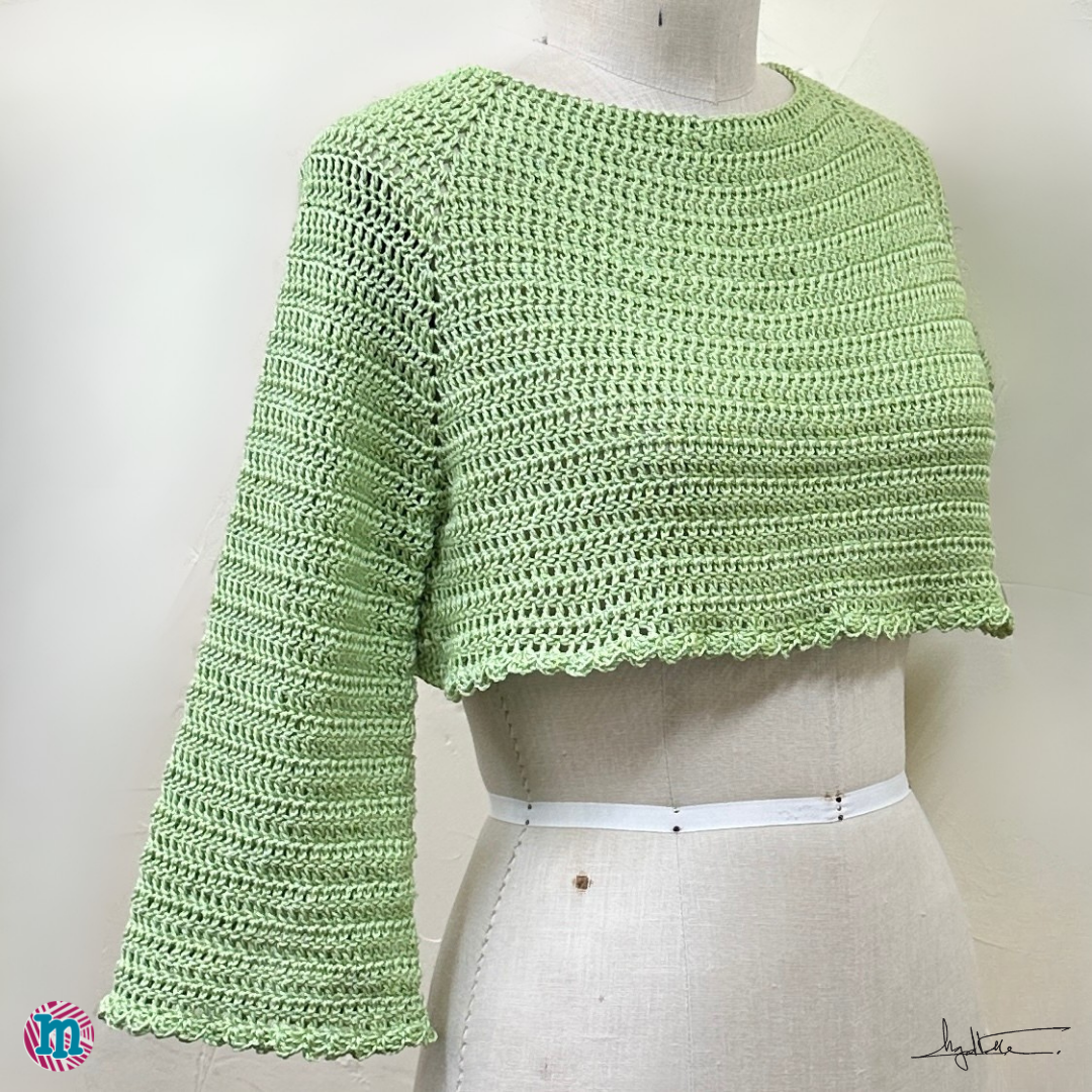 Top-Down Madejas - Método Raglán en Crochet (PDF Only)