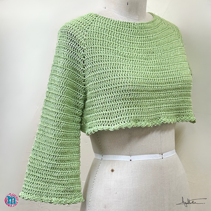 Top-Down Madejas - Método Raglán en Crochet (PDF Only)