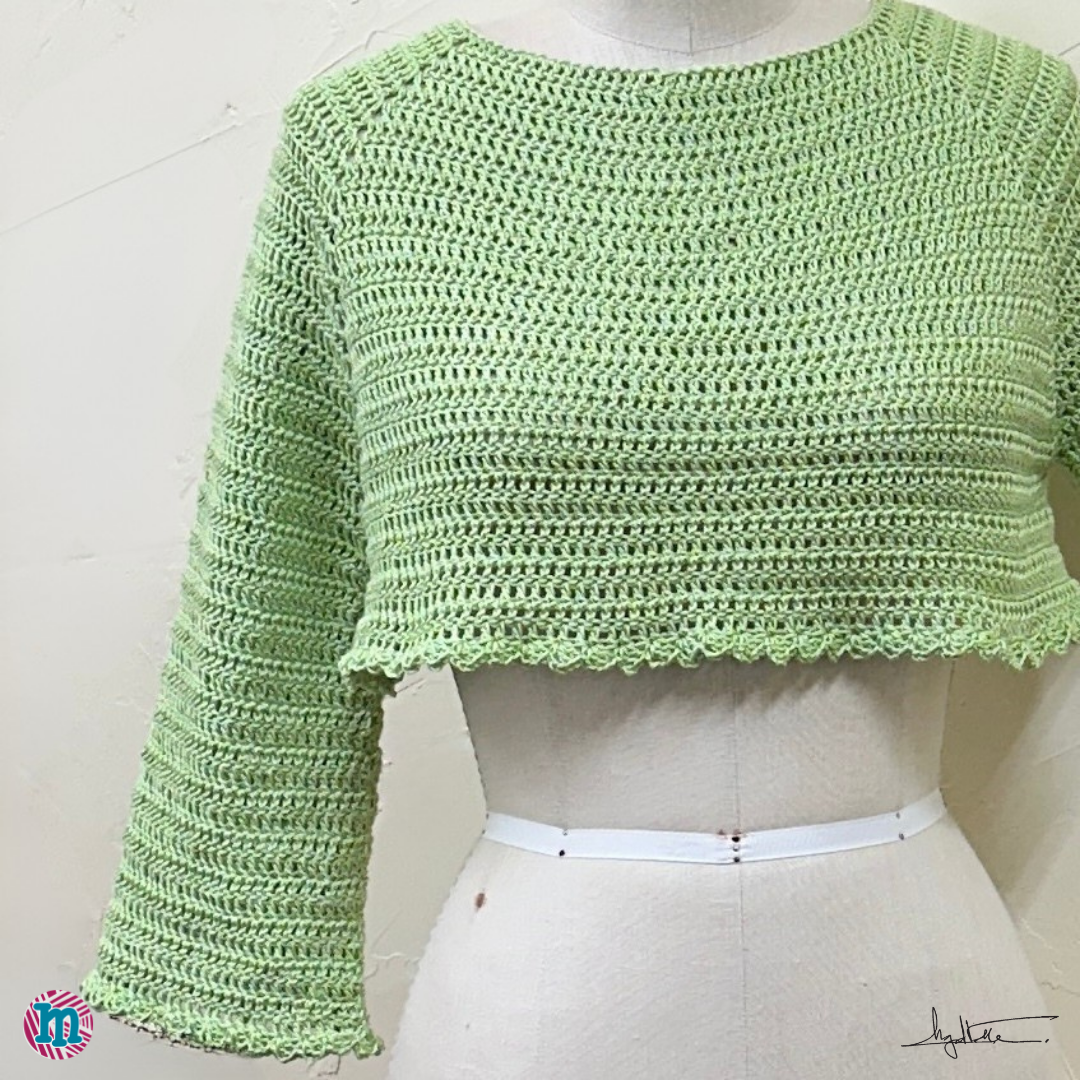 Top-Down Madejas - Método Raglán en Crochet (PDF Only)