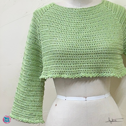Top-Down Madejas - Método Raglán en Crochet (PDF Only)
