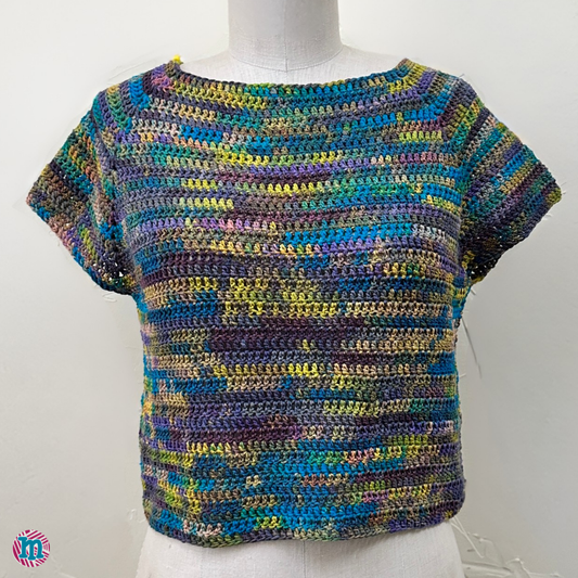Top-Down Madejas - Método Raglán en Crochet (PDF Only)