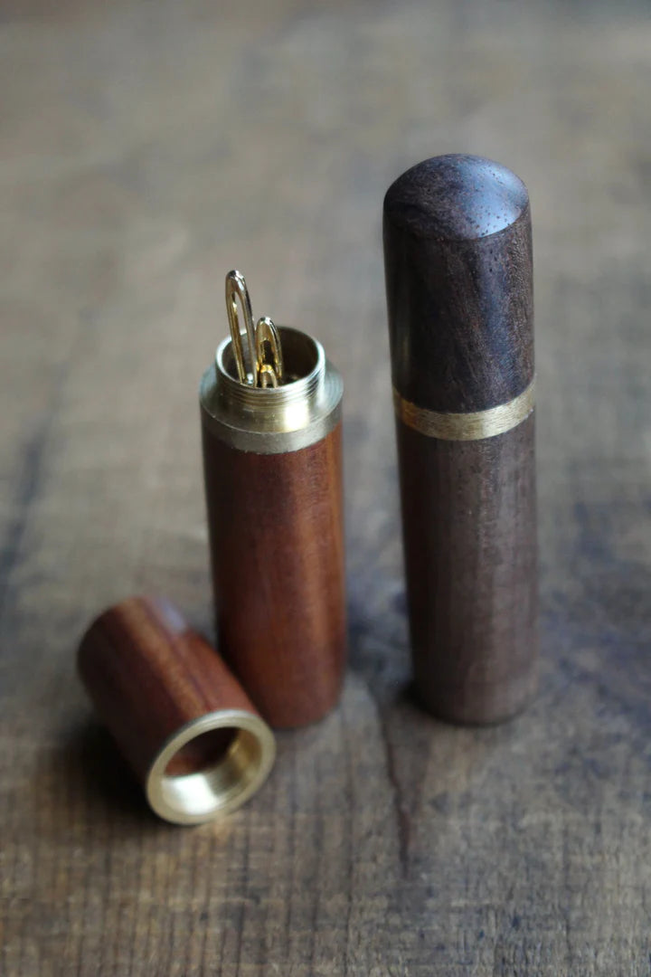 Wooden Needle Cases